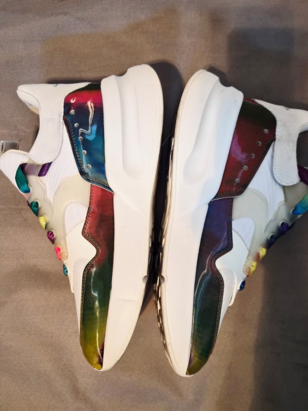 Alexander McQueen Sneakers with Rainbow Accents size 41 worn once